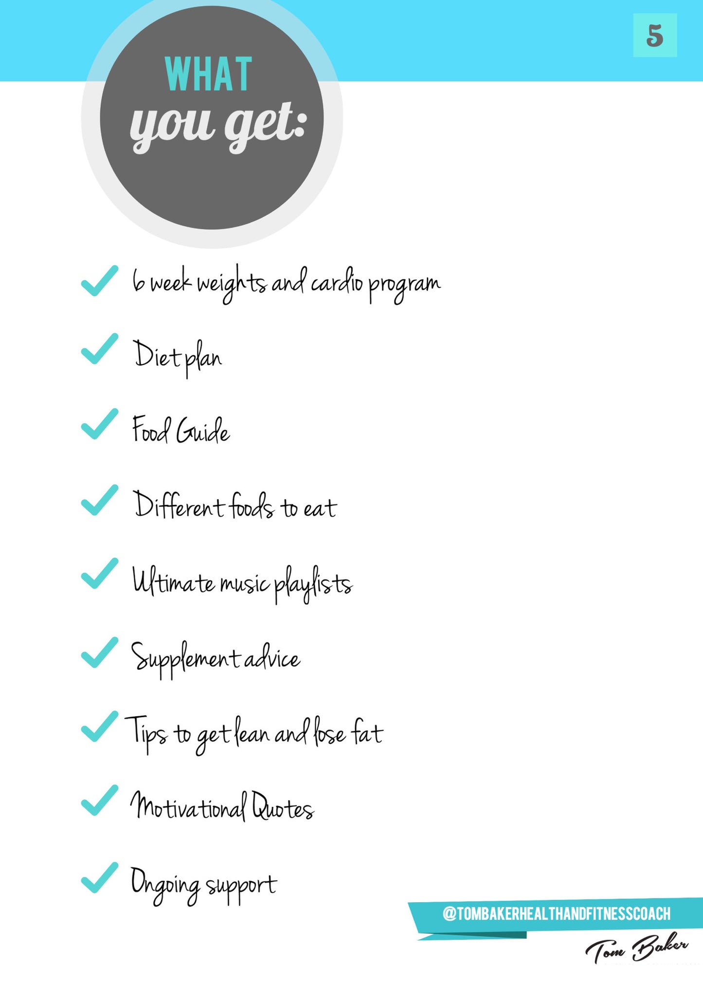 Womens 6 Week Program