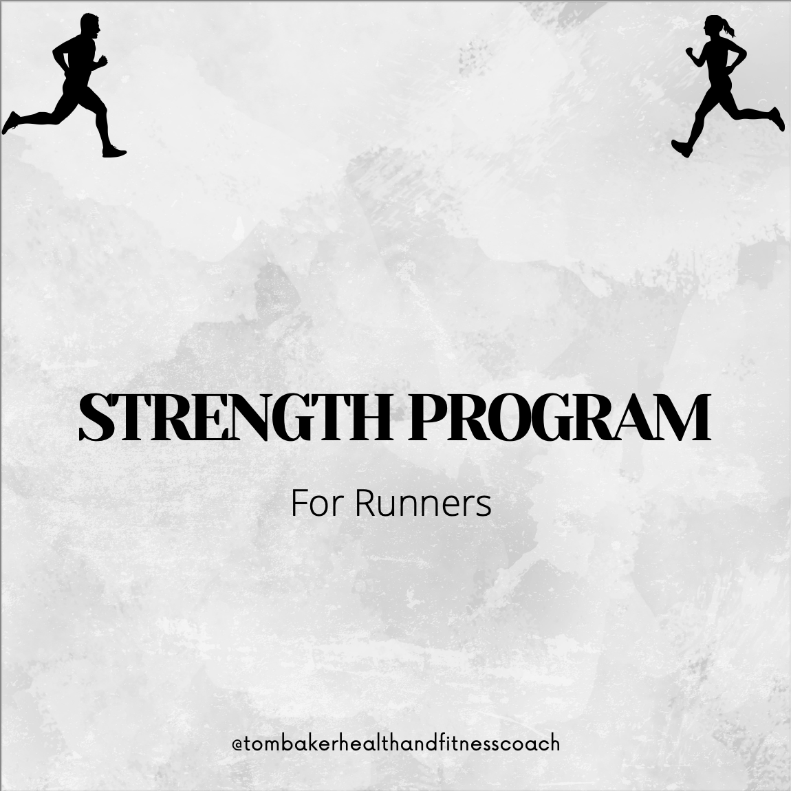 Marathon program + Runners strength training combo